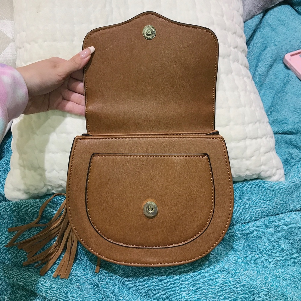 Charming Charlie Brown Purse - Picture 2 of 8